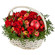 gift basket with strawberry. Croatia